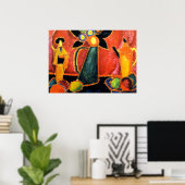 Japanse ventilator poster (Thuiskantoor)