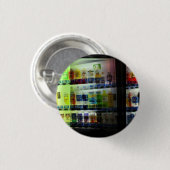 Japanse verkoopautomaat ronde button 3,2 cm (Voorkant /achterkant)