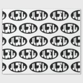 Japanse verliezer ハズレ Hazure Nihongo Slang Cadeaupapier (Vlak)