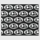 Japanse verliezer ハズレ Hazure Nihongo Slang Cadeaupapier (Vlak)