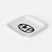 Japanse verliezer ハズレ Hazure Nihongo Slang Papieren Bordje (Gebogen)