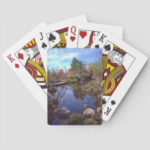 Japanse vijver van E.A. Schneider Pokerkaarten