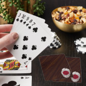 Japanse vingerafdrukvlag pokerkaarten (Insitu)