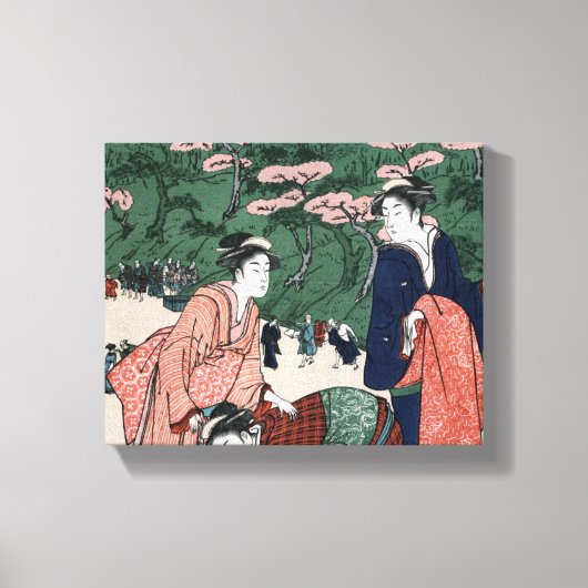 Japanse Vintage #3 Canvas Afdruk (Voorkant)