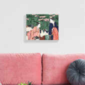 Japanse Vintage #3 Canvas Afdruk (Insitu (Woonkamer))