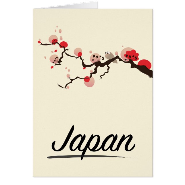 Japanse vintage-poster. (Voorkant)