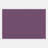 Japanse Violet Solid Color Inpakpapier Vel (Voorkant 2)