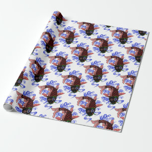 Japanse vis cadeaupapier