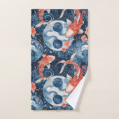 Japanse vis in Waterverf Bad Handdoek (Handdoek)
