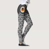 Japanse vis Koinobori gepatterd Leggings (Rechts)