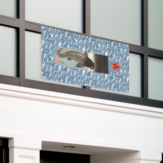 JAPANSE VIS MET GEPERSONALISEERD BANNER (Buitenkant Gebouw)