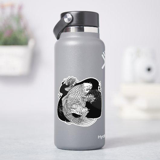 Japanse vis sticker (HydroFlask)
