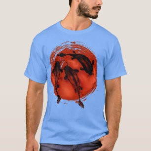 japanse vis t-shirt