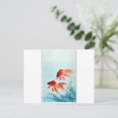  Japanse visdruk Briefkaart (Staand voorkant)