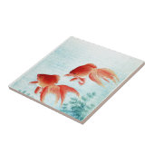  Japanse visdruk Tegeltje (Zijkant)