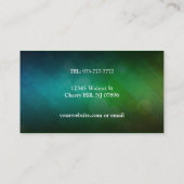 japanse Visitekaartjes voor keratinebehandeling (Achterkant)