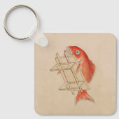 Japanse visjokai (Wedding Scroll) Sleutelhanger (Voorkant)