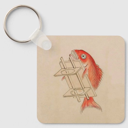 Japanse visjokai (Wedding Scroll) Sleutelhanger (Voorkant)