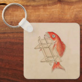 Japanse visjokai (Wedding Scroll) Sleutelhanger (Voorkant)