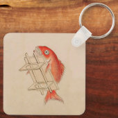 Japanse visjokai (Wedding Scroll) Sleutelhanger (Achterkant)