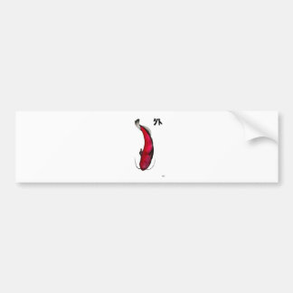 japanse viskreeft bumpersticker