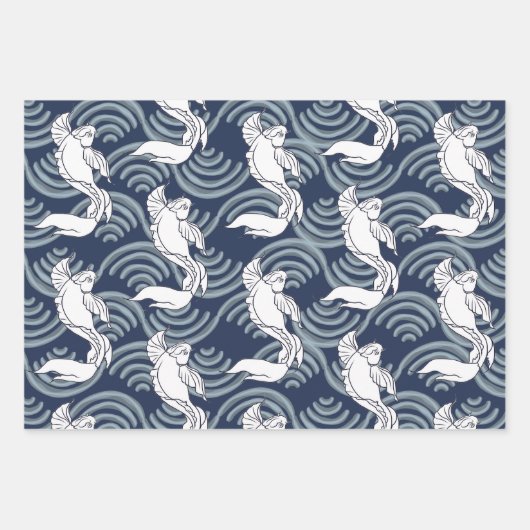 JAPANSE VISPATRONEN VLAKPAPIER VOOR VLAKPAPIER INPAKPAPIER VEL (Voorkant)