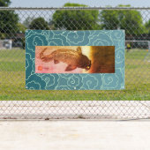 JAPANSE VISSEN MET WAFPATROON BANNER (Insitu)