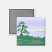 Japanse Visser - Magnet (Voorkant / Achterkant)