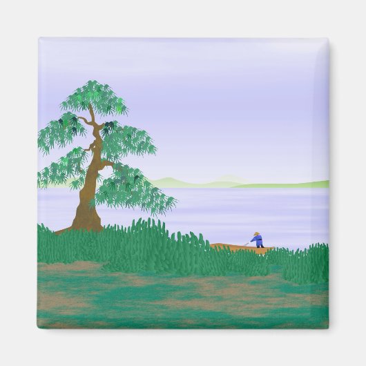 Japanse Visser - Magnet (Voorkant)