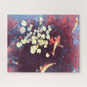 Japanse visvijver legpuzzel (Horizontaal)