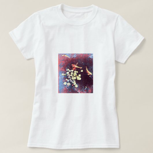 Japanse visvijver t-shirt (Design voorkant)
