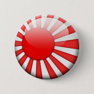 Japanse vlag 2.0 ronde button 5,7 cm