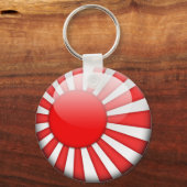 Japanse vlag 2.0 sleutelhanger (Voorkant)
