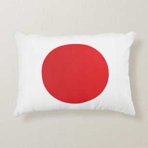 Japanse vlag accent kussen