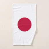 Japanse vlag bad handdoek (Handdoek)