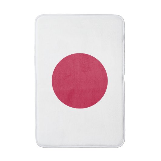 Japanse vlag badmat (Voorkant Verticaal)