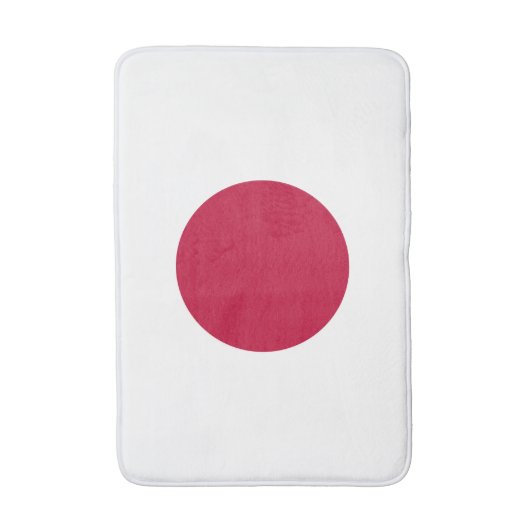 Japanse vlag badmat (Voorkant Verticaal)