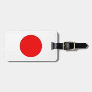 Japanse vlag bagagelabel