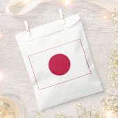 Japanse vlag bedankzakje (Geknipt)