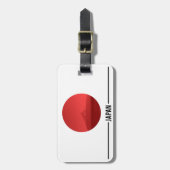Japanse vlag, berg Fuji, Japan Bagagelabel (Voorkant verticaal)