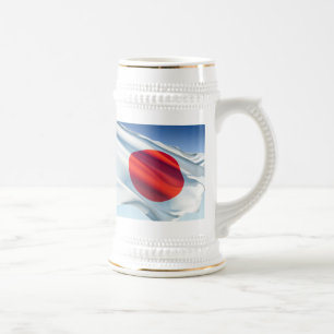 Japanse vlag bierpul