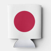 Japanse vlag blikjeskoeler (Achterkant)