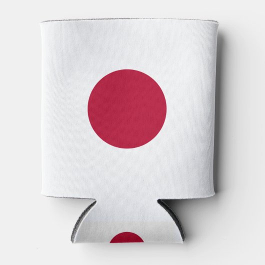 Japanse vlag blikjeskoeler (Voorkant)