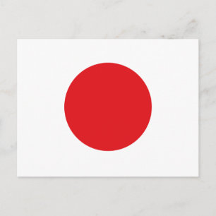 Japanse vlag briefkaart