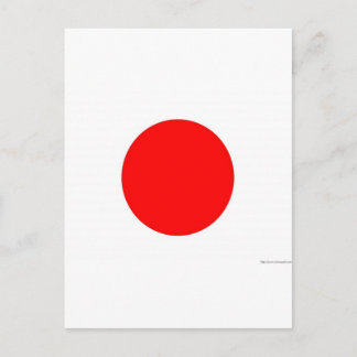 Japanse vlag briefkaart