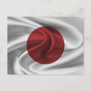 Japanse vlag briefkaart