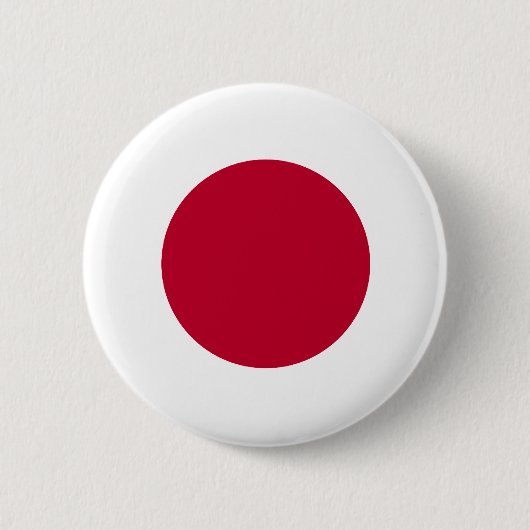 Japanse vlag-Button Ronde Button 5,7 Cm (Voorkant)
