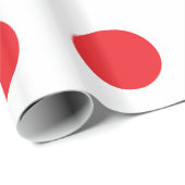 Japanse vlag cadeaupapier (Rol Hoek)