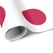 Japanse vlag cadeaupapier (Rol Hoek)