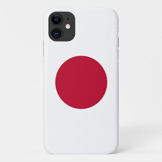 Japanse vlag Case-Mate iPhone case (Achterkant)